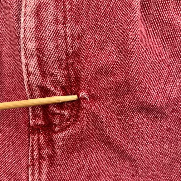 VTG Wrangler Jeans 26x32 Western Bareback Red High Waisted Cowgirl Rodeo USA 90s - Picture 16 of 16